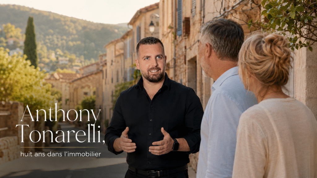 Anthony Tonarelli, conseiller immobilier à Solliès-Toucas